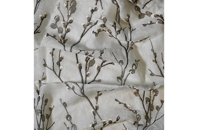 Linen - Pussy Willow Sheer By Laura Ashley || In Stitches Soft Furnishings Linen - Pussy Willow Sheer By Laura Ashley || In Stitches Soft Furnishings