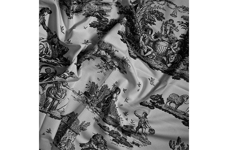 Ebony - Toile By Laura Ashley || In Stitches Soft Furnishings Ebony - Toile By Laura Ashley || In Stitches Soft Furnishings