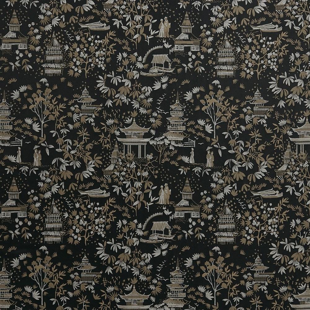 Jet - Chinoiserie By ILIV || In Stitches Soft Furnishings Jet - Chinoiserie By ILIV || In Stitches Soft Furnishings