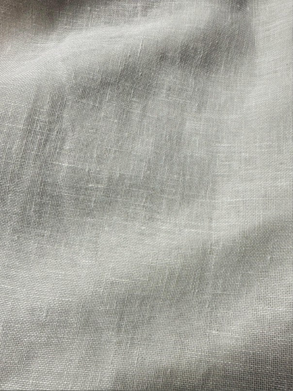 Mist - Belgium Linen By Slender Morris Furnishings || In Stitches Soft Furnishings