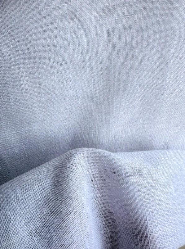 White - Belgium Linen By Slender Morris Furnishings || In Stitches Soft Furnishings