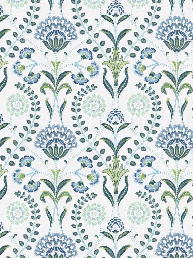 Sapphire Forest/104 - Belle Epoque By Fabricut || In Stitches Soft Furnishings