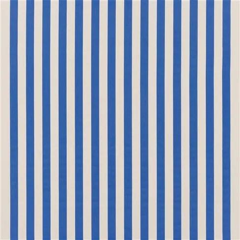 Cobalt - Berkeley Stripe By Designer's Guild || In Stitches Soft Furnishings