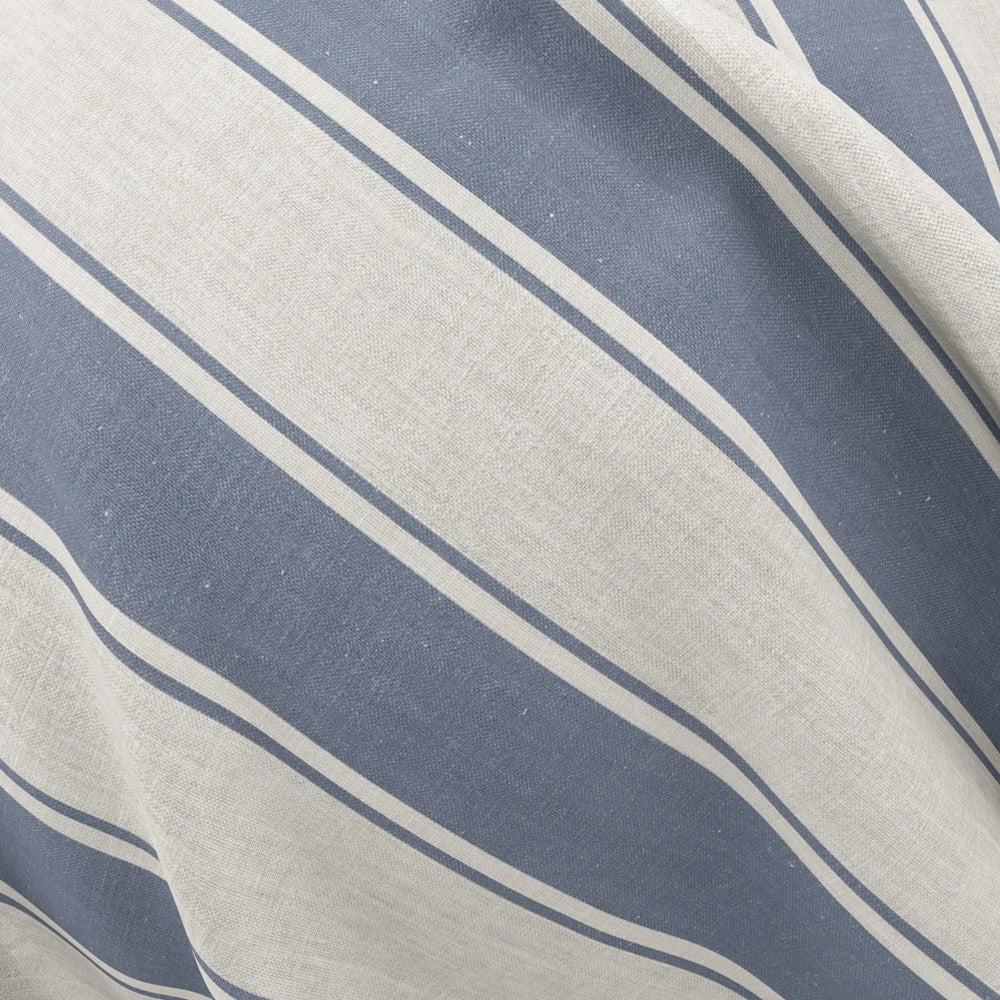Marine - Broad Stripe By Zepel || In Stitches Soft Furnishings