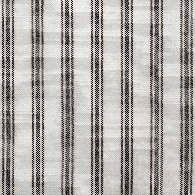 Black - Chambray Ticking By Zepel || In Stitches Soft Furnishings