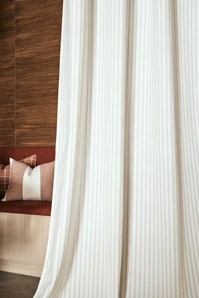  - Chambray Ticking By Zepel || In Stitches Soft Furnishings