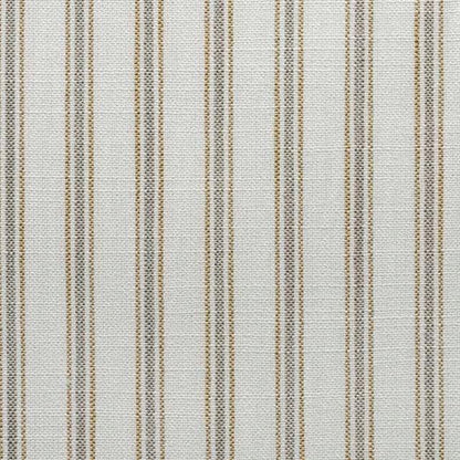 Sepia - Chambray Ticking By Zepel || In Stitches Soft Furnishings