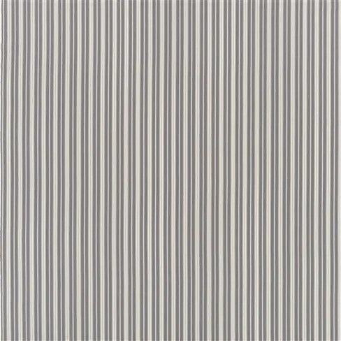 Charcoal - Conduit Stripe By Designer's Guild || In Stitches Soft Furnishings
