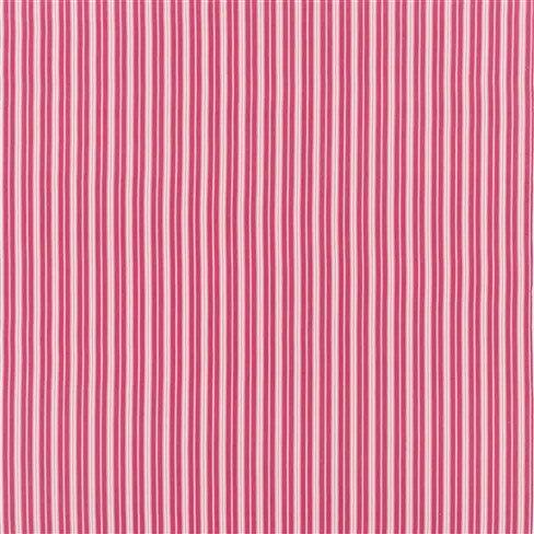 Fuschia - Conduit Stripe By Designer's Guild || In Stitches Soft Furnishings