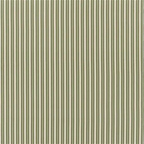 Moss - Conduit Stripe By Designer's Guild || In Stitches Soft Furnishings