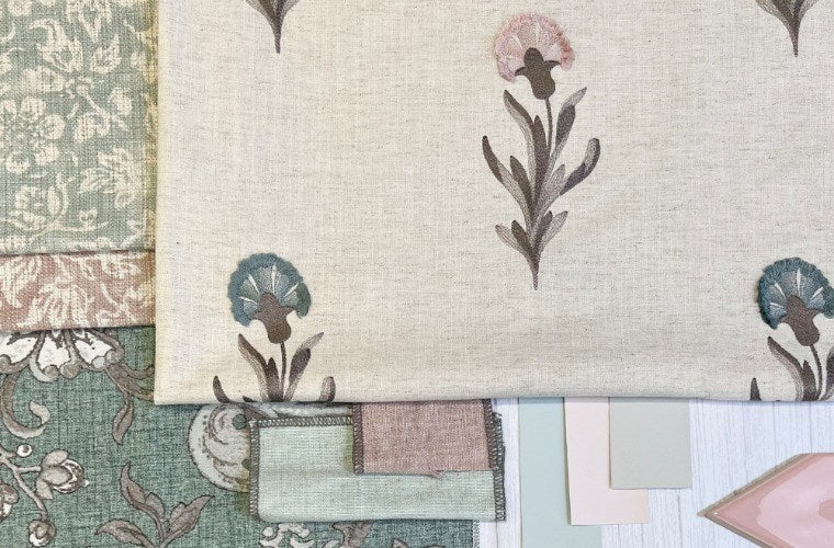  - Dandelion Embroidery By Laura Ashley || In Stitches Soft Furnishings