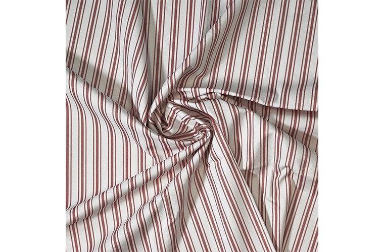 Blush - Farnworth Stripe By Laura Ashley || In Stitches Soft Furnishings