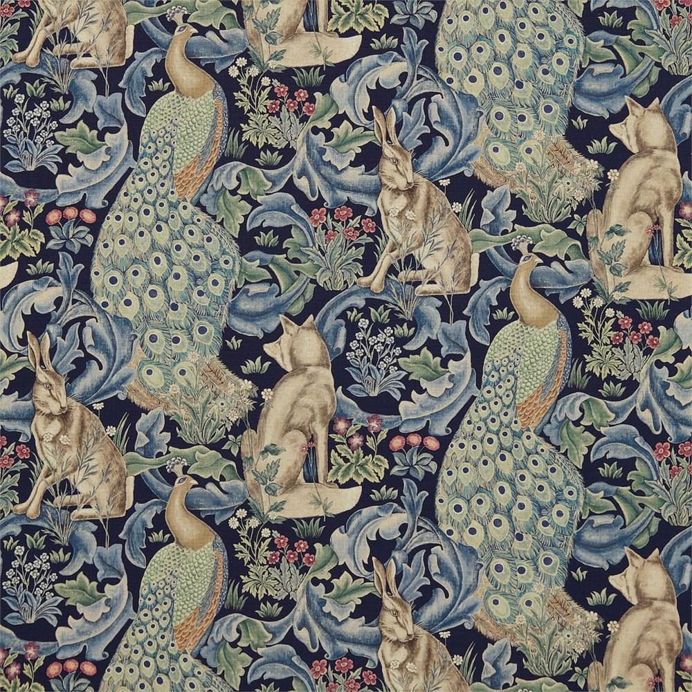 Indigo - Forest By Morris & Co || In Stitches Soft Furnishings