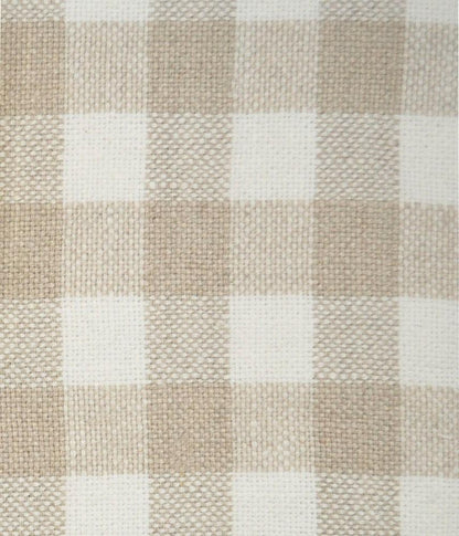 Natural - Gingham By Raffles Textiles || In Stitches Soft Furnishings