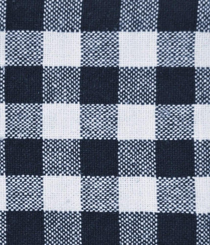 Navy - Gingham By Raffles Textiles || In Stitches Soft Furnishings