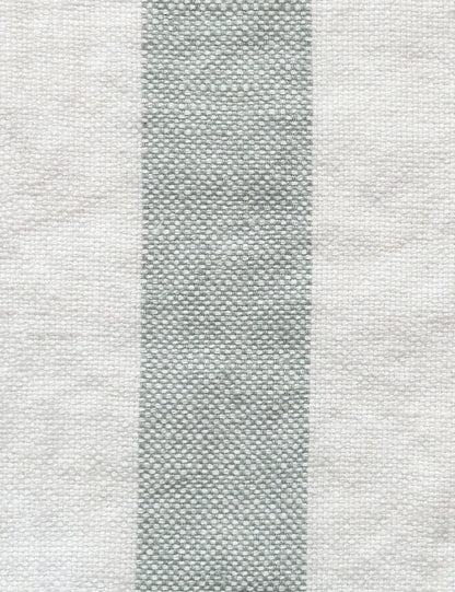 Cactus/Ecru - Hampton Stripe By Raffles Textiles || In Stitches Soft Furnishings