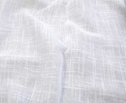 White - Luna By Unique Fabrics || In Stitches Soft Furnishings