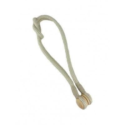 Mixed - Magnetic Fluted Knot - Jute By Castle Trimmings || In Stitches Soft Furnishings