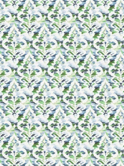 Sapphire Forest/02 - Mirrored Monet By Fabricut || In Stitches Soft Furnishings