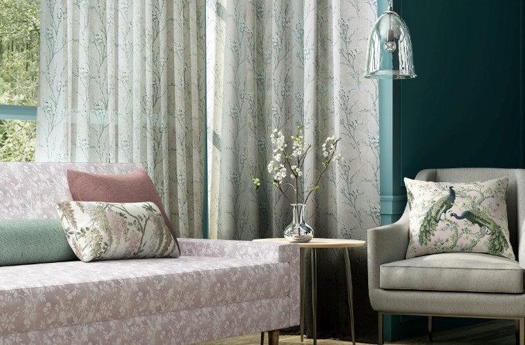  - Pussy Willow Sheer By Laura Ashley || In Stitches Soft Furnishings
