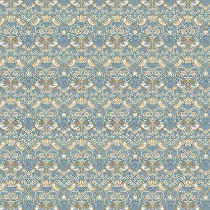 Denim/Denim F1678/06 - Strawberry Thief By Clarke & Clarke || In Stitches Soft Furnishings