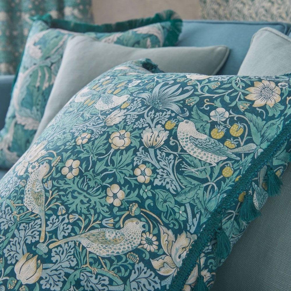  - Strawberry Thief By Clarke & Clarke || In Stitches Soft Furnishings