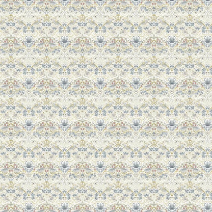 Linen/Plum F1678/04 - Strawberry Thief By Clarke & Clarke || In Stitches Soft Furnishings