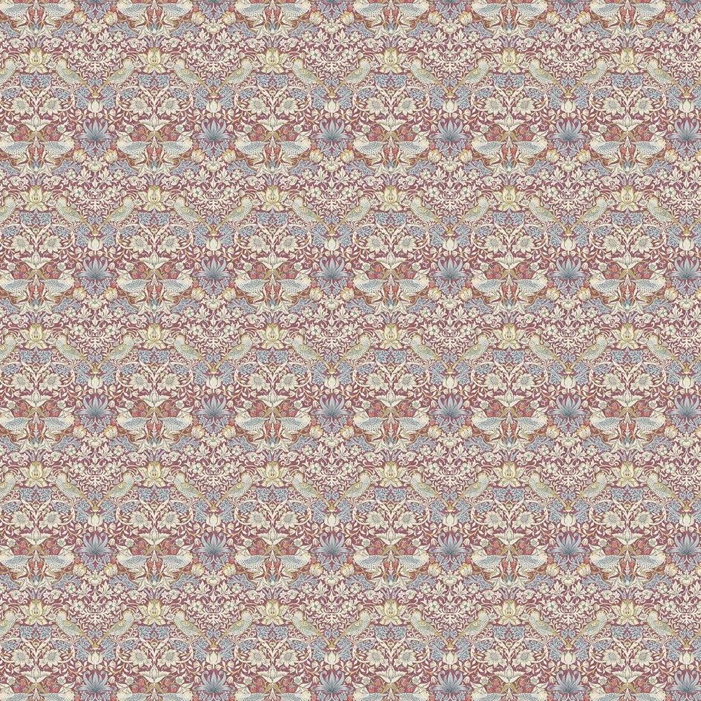 Plum F1678/03 - Strawberry Thief By Clarke & Clarke || In Stitches Soft Furnishings