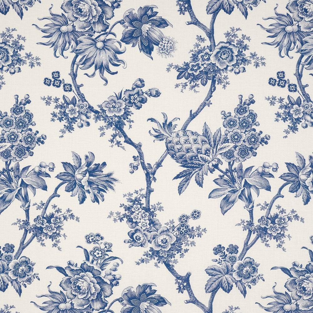 Porcelain Blue - Toile De Jouy By James Dunlop Textiles || In Stitches Soft Furnishings