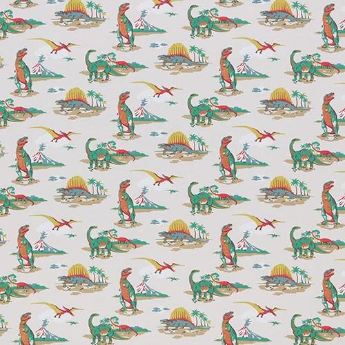 Multi - Dino By Sekers || In Stitches Soft Furnishings
