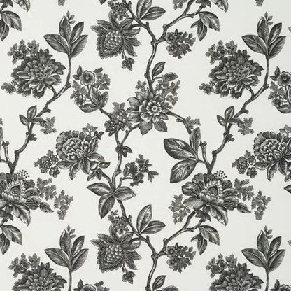 Ebony - Fleur By James Dunlop Textiles || In Stitches Soft Furnishings