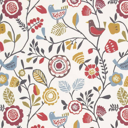 Indigo/Cranberry - Folki By Studio G || In Stitches Soft Furnishings