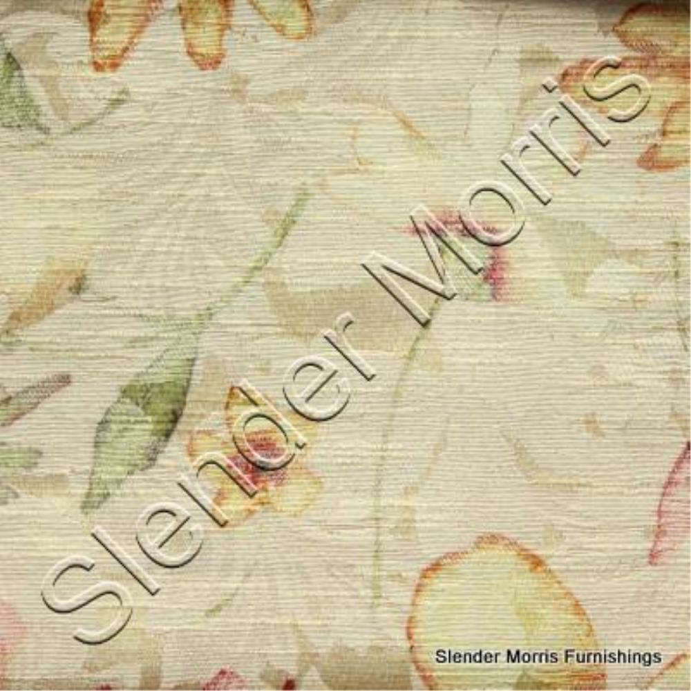 Beige/Gold - Lillypond Floral By Slender Morris || In Stitches Soft Furnishings