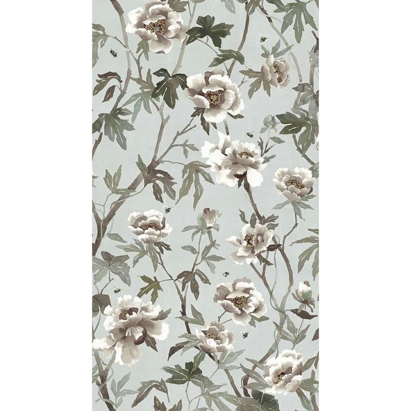 Duckegg - Peonia By Mokum || In Stitches Soft Furnishings