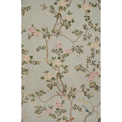 Duckegg - Sakura By James Dunlop Textiles || In Stitches Soft Furnishings