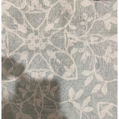 Blue - Stencil (jacquard) By Slender Morris || In Stitches Soft Furnishings