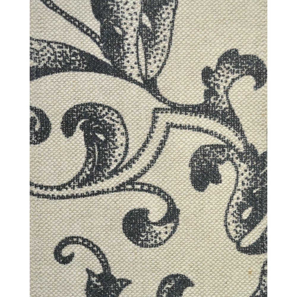 French Navy/Oatmeal - Tivoli By Raffles Textiles || In Stitches Soft Furnishings