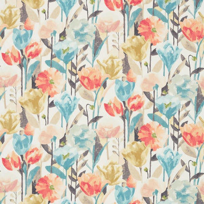 Coral/Maize/Cornflower - Verdaccio By Harlequin || In Stitches Soft Furnishings